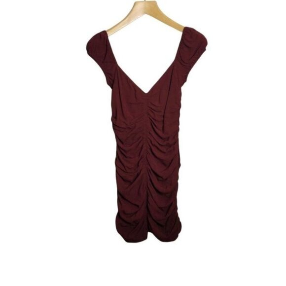 Aritzia Wilfred Veda Ruched Mini Dress - Picture 6 of 10